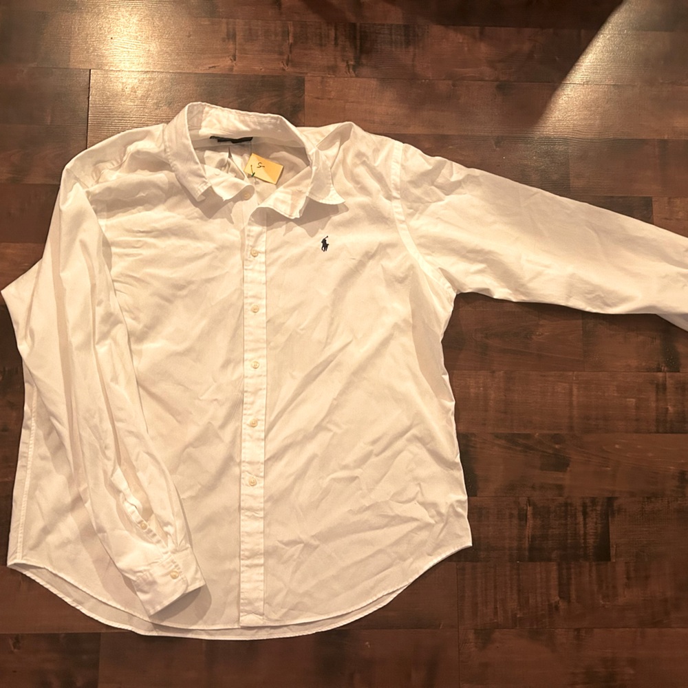 Ralph Lauren White XXL Button Down